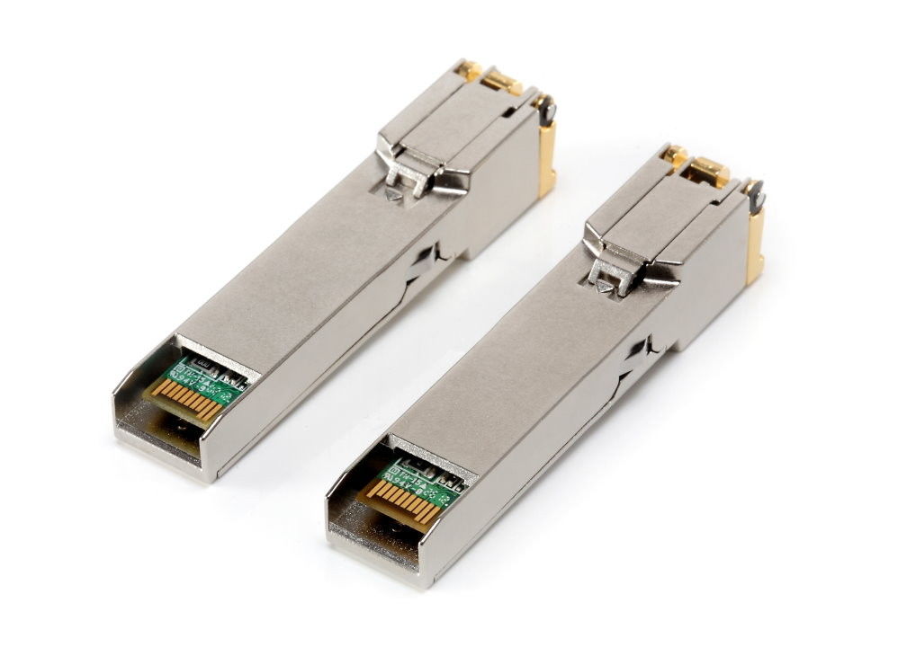 100M 1.25G SFP Optical Transceiver for RJ-45 Connector Gigabit Ethernet